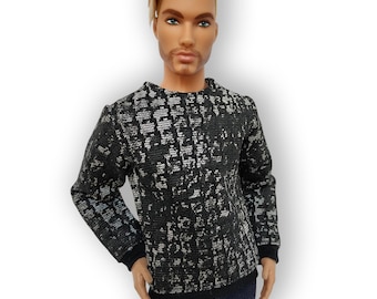 Handmade Sweater: Clothes for Male Doll 12 inch, 1/6 Scale Figure