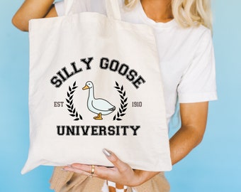 Silly Goose University Tote Bag