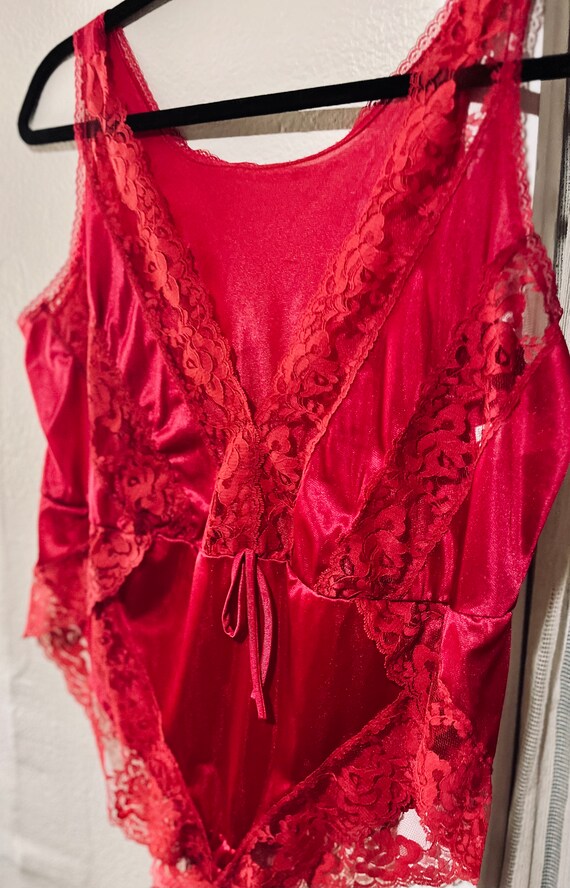 vintage one piece red - Gem