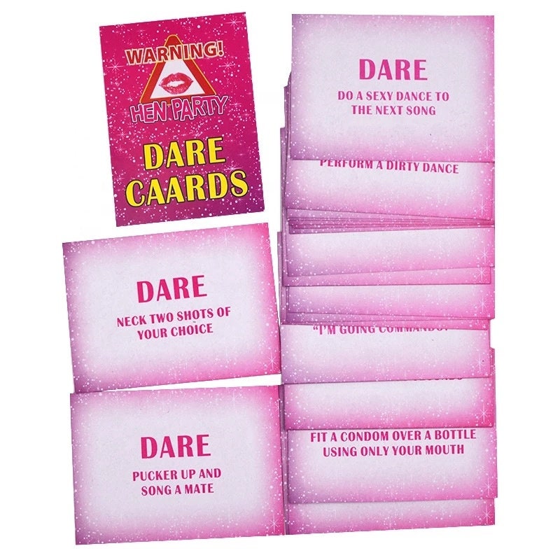 Dare to Do it Bachelorette Activity Cards – Nashlorette Store