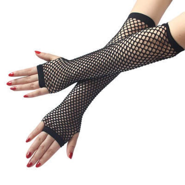 Fishnet Gloves - Pair