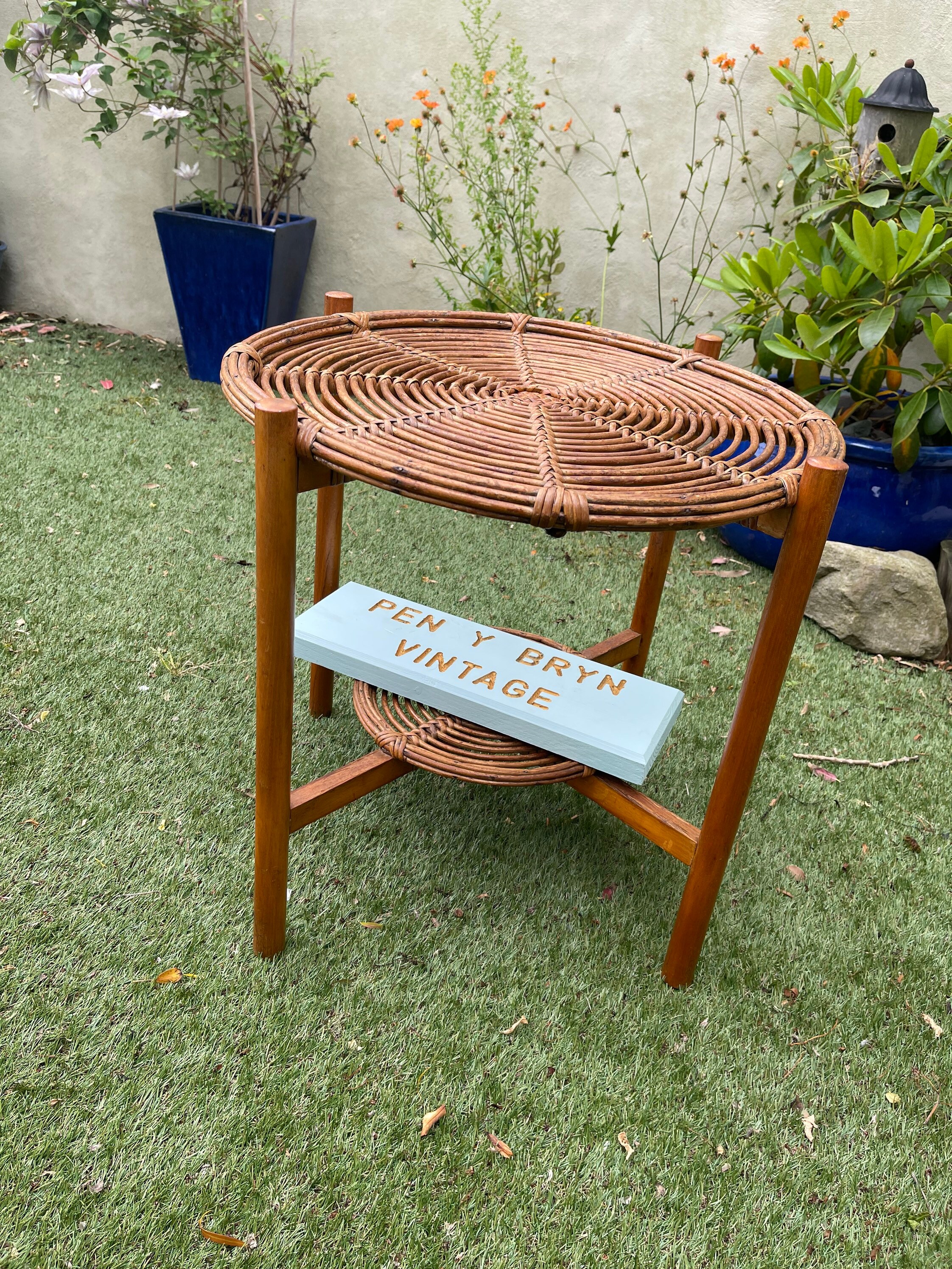 Tiki Bamboo Tables Etsy UK