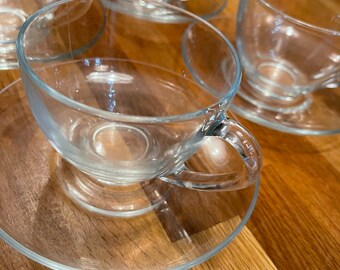 Arcoroc France Crystal Glass Etsy