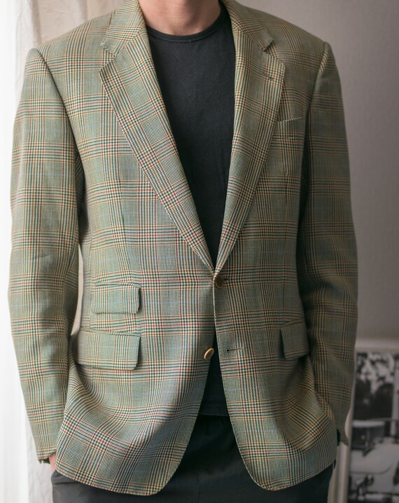 Burberry Tweed Jacket Blazer - Etsy