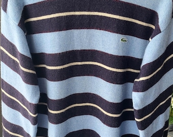 Men pullover Lacoste L size 100%wool