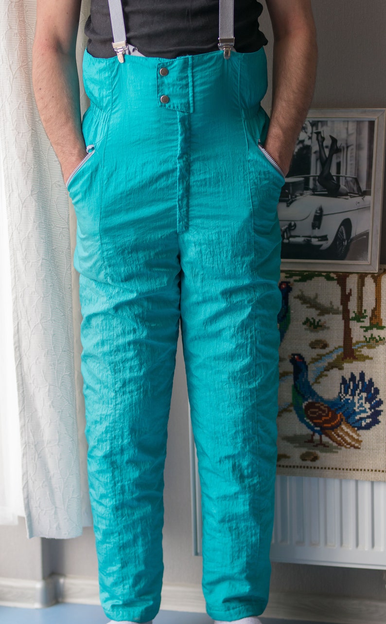 Vintage Unisex Snow Ski Pants THINSULATE 3M Made in Finland Size 50