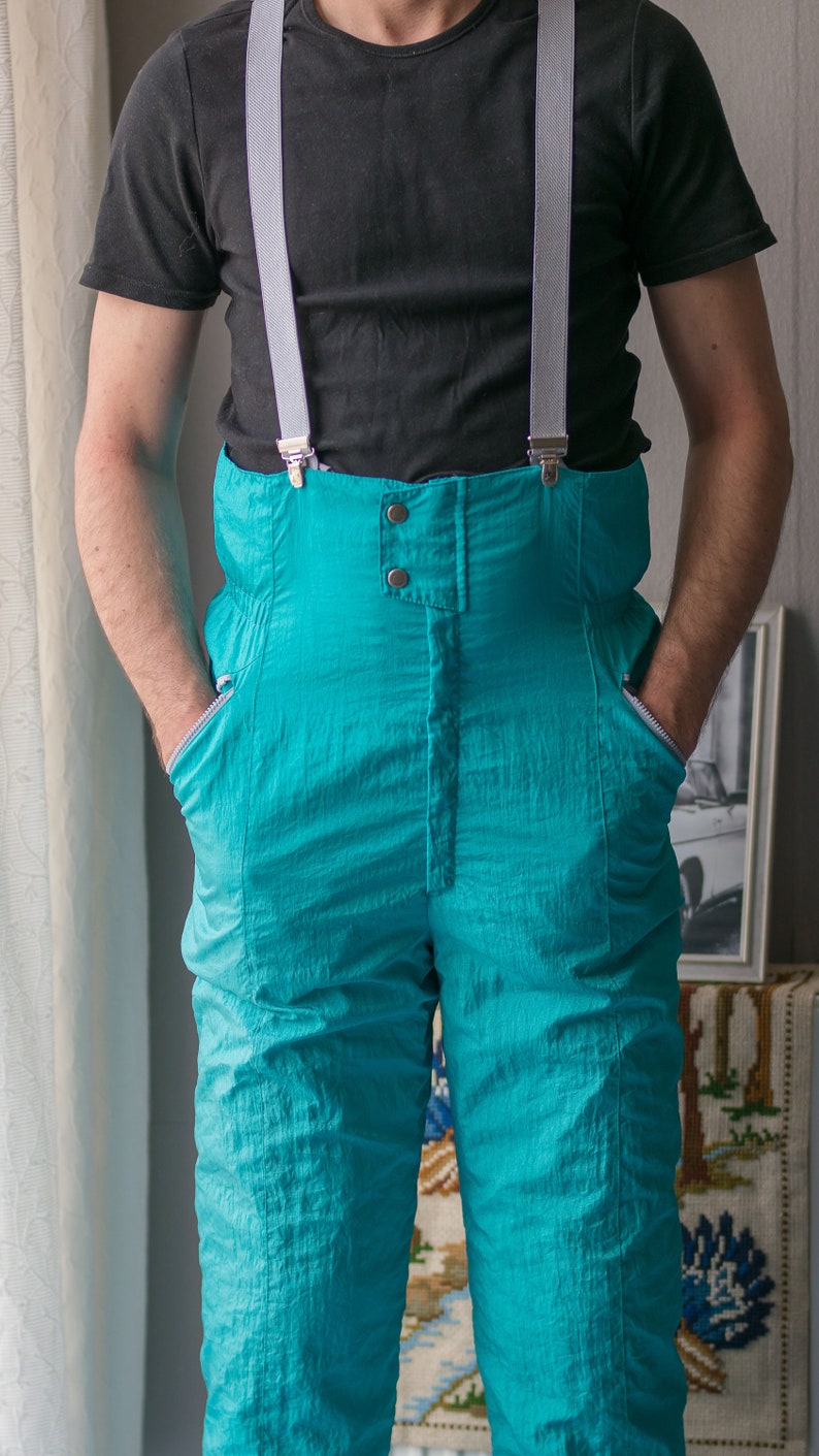 Vintage Unisex Snow Ski Pants THINSULATE 3M Made in Finland Size 50