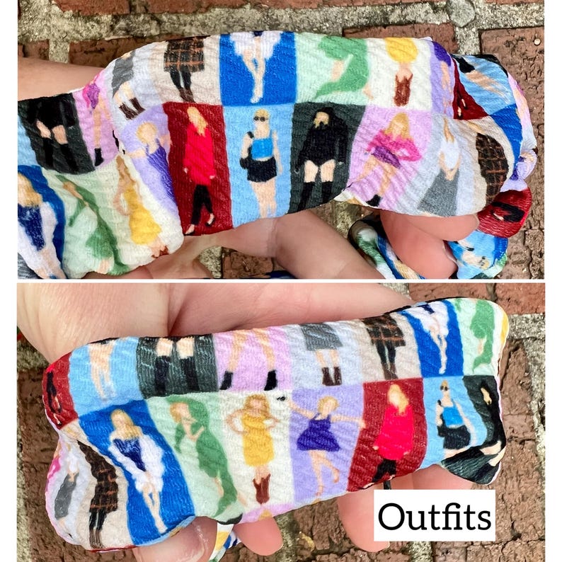 TS Scrunchies - Karma - Taylor - Eras - 1989 - Faux Leather - Kansas City - TTPD - Football - Friendship Bracelet - Reputation image 12