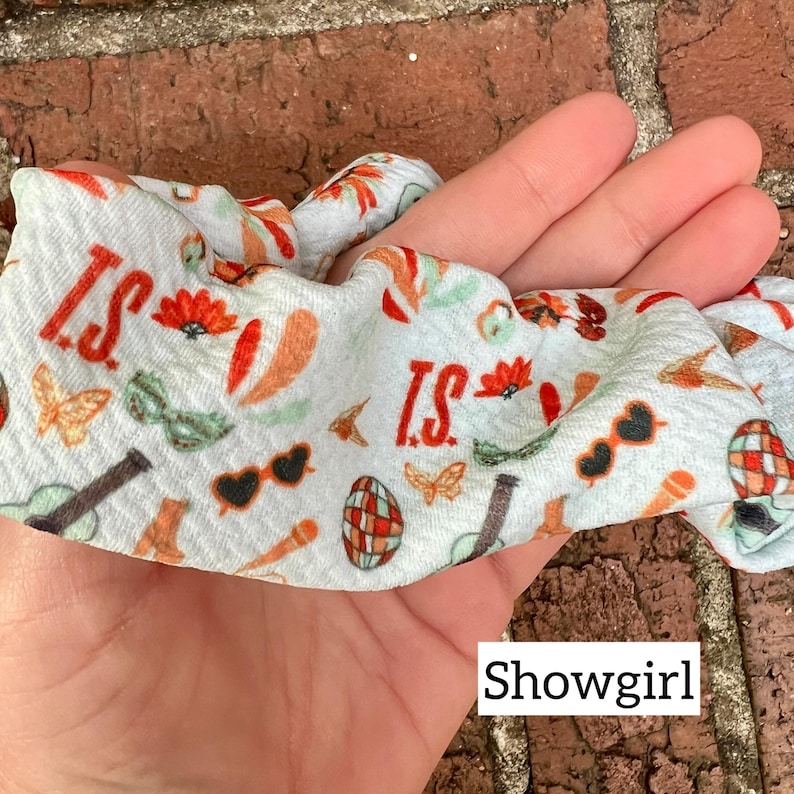 TS Scrunchies - Karma - Taylor - Eras - 1989 - Faux Leather - Kansas City - TTPD - Football - Friendship Bracelet - Reputation Showgirl