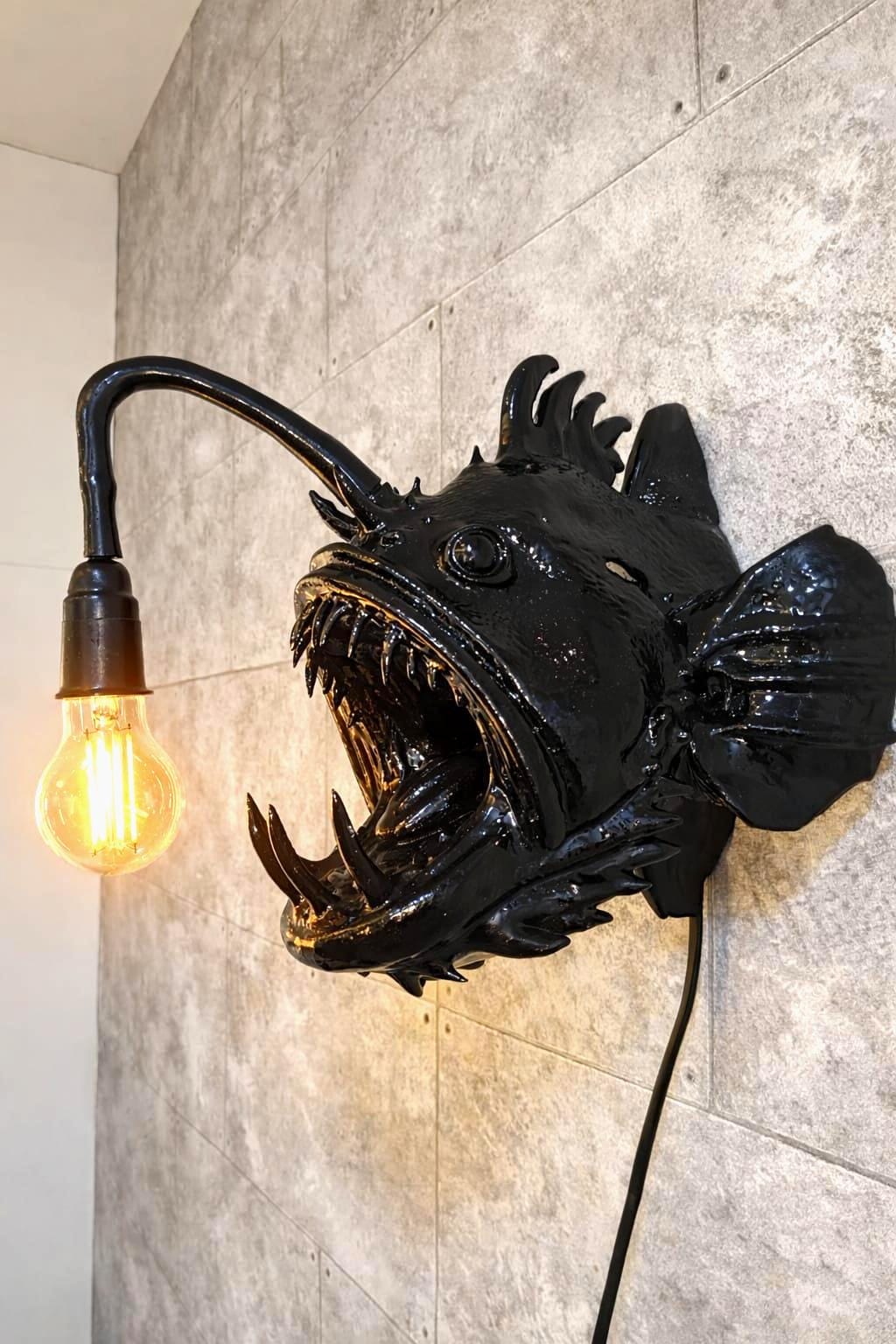 Puffer fish lamp - Etsy 日本