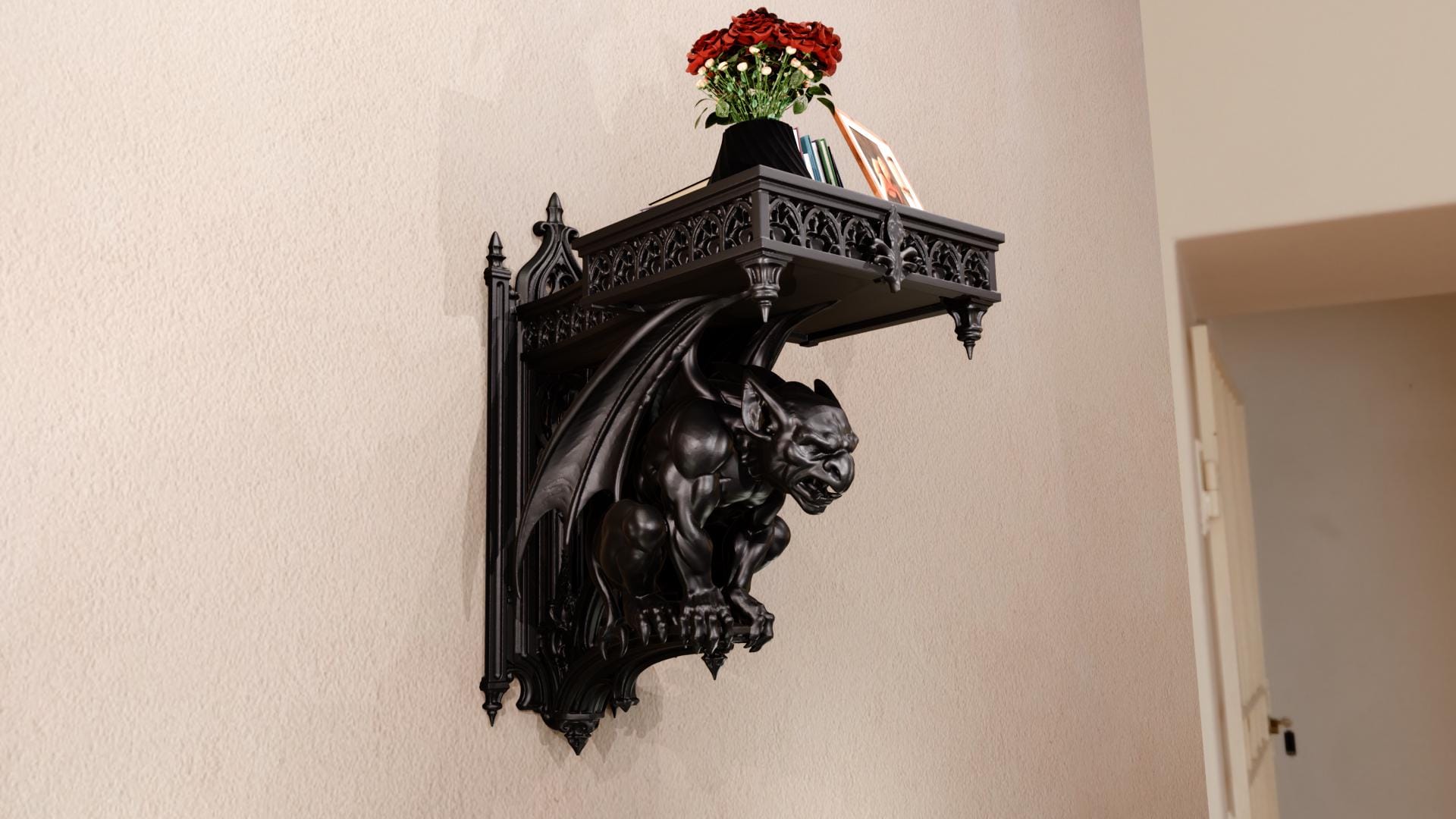 Gargoyle for Corner Wall - Etsy
