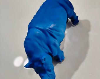 サイの置物（装飾用）、サイのホームデコレーション、アートと
