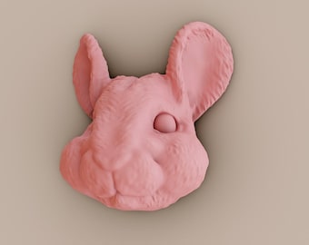 chinchilla head wall mount, rat head, animal wall mount, home and living, decor, faux taxidermy, animal head, hangings, pet