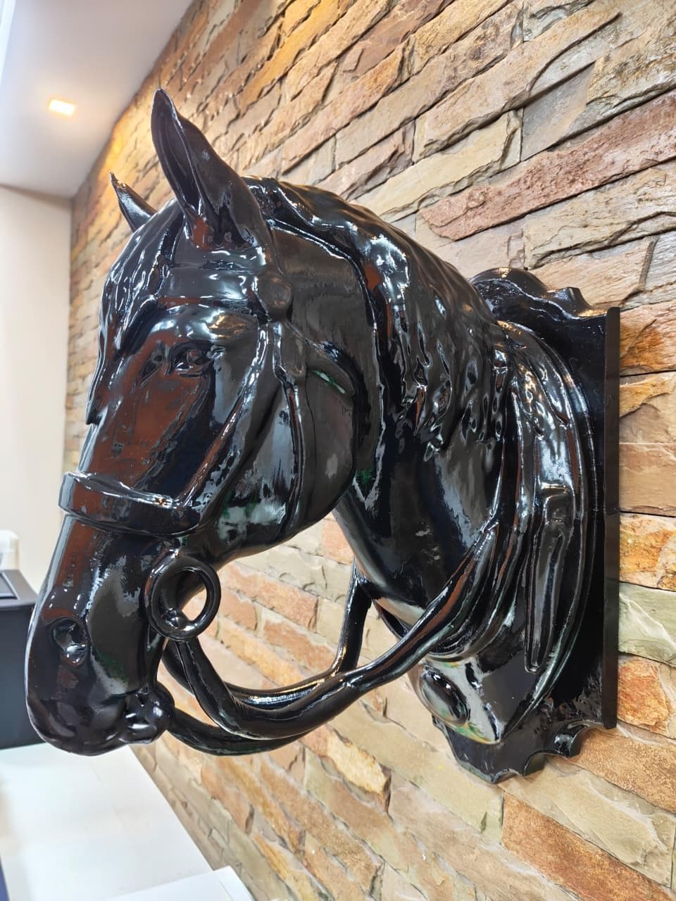 Porcelain Draft Horse - Etsy