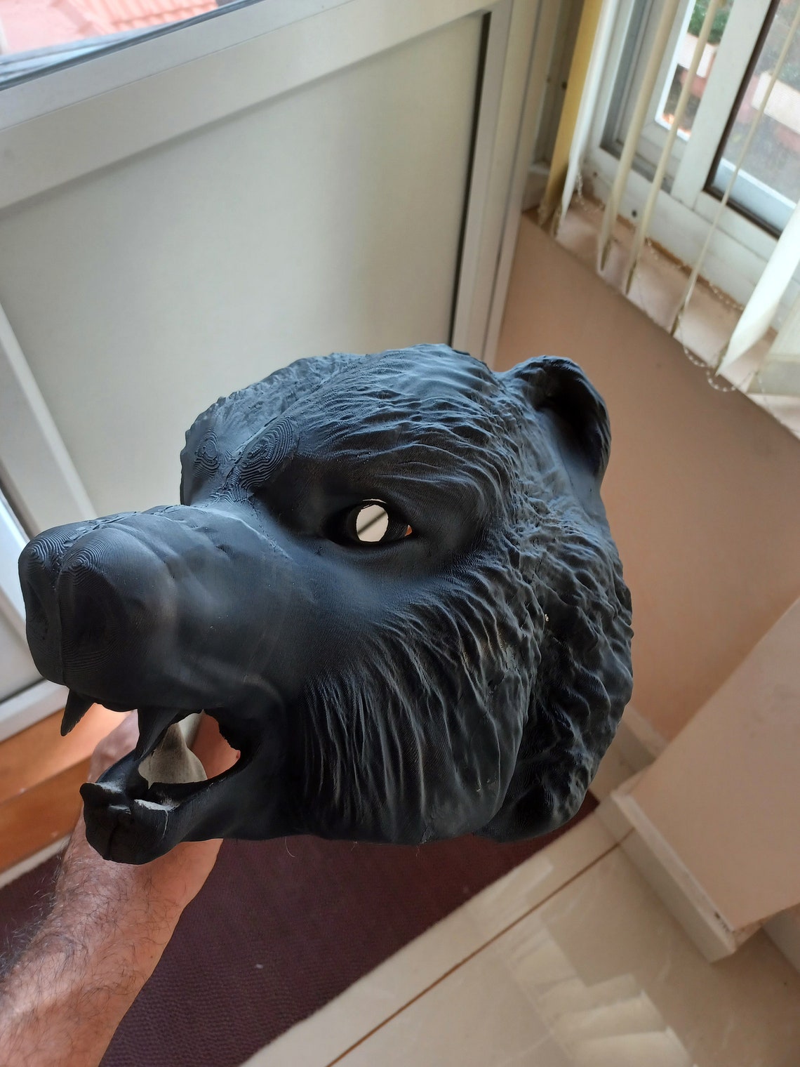 Bear Mask Kids Halloween,masks Zoo Animals,endangered Animal Mask ...