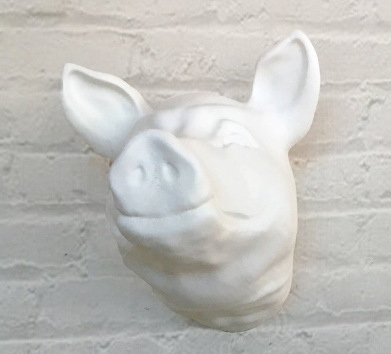AspireTree Pig Head Wall Mount - Thumbnail 4