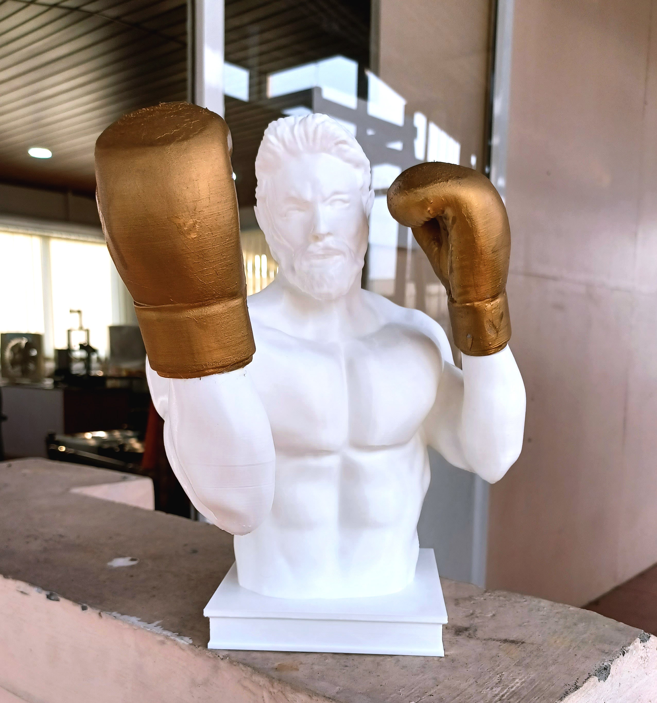 Boxing Stachu Box Boxing Statue for Home Decor for Sports Motivation - Etsy