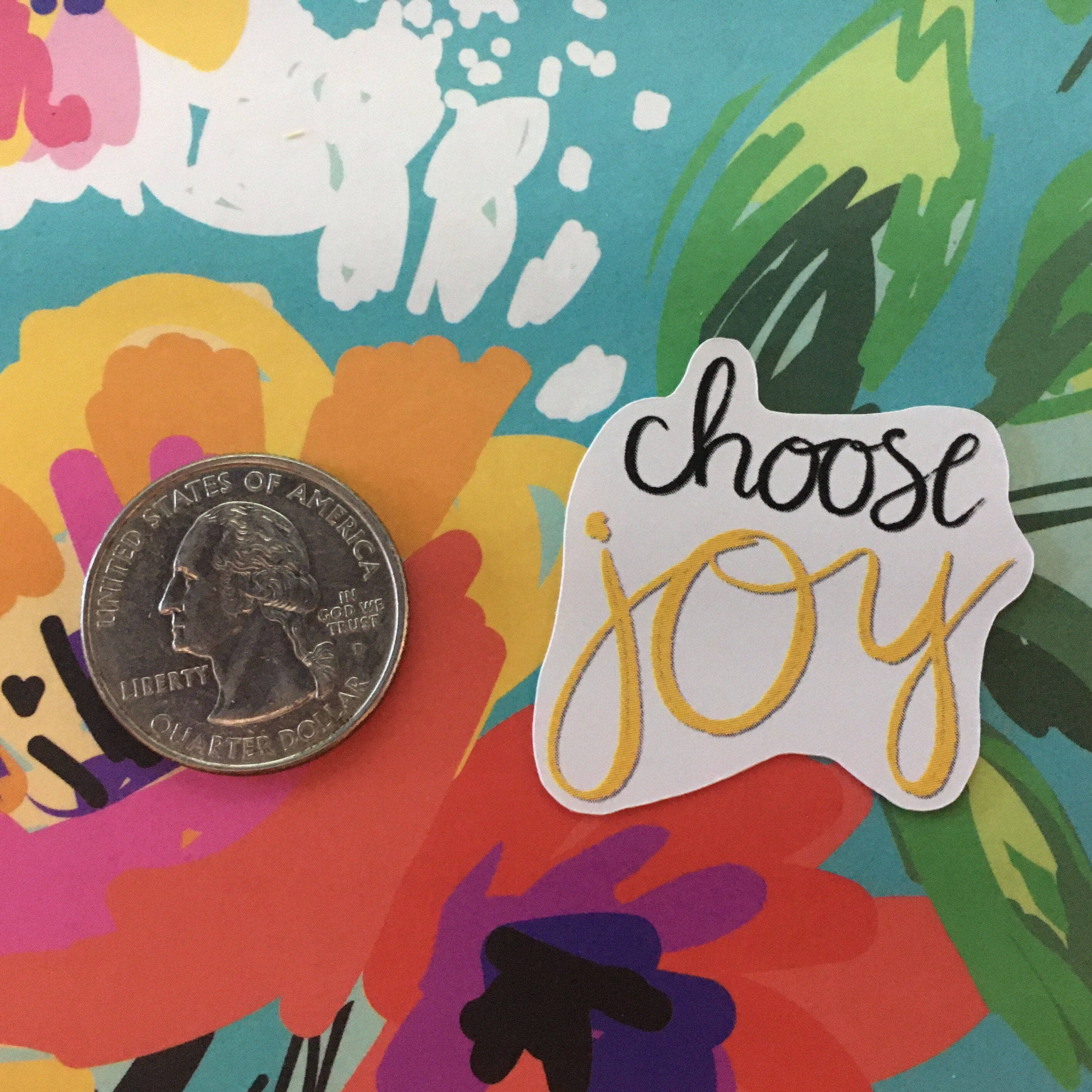 2 Choose Joy stickers Etsy