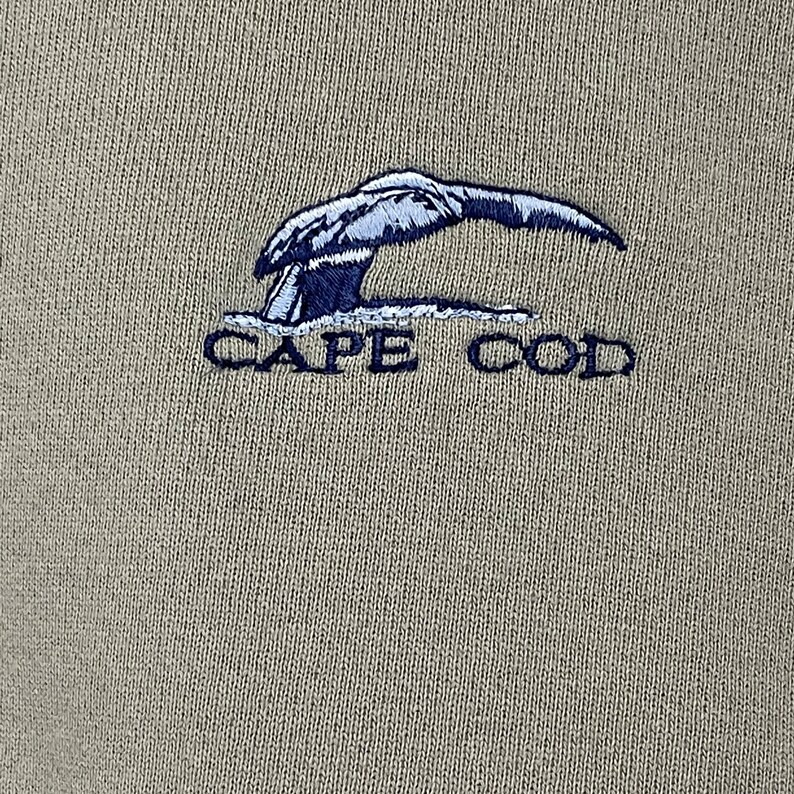 Choisissez Sweat-shirt ras du cou Cape Cod vintage des années 90 Pull cape Cod avec petit logo brodé Sweat-shirt ras du cou taille L image 5