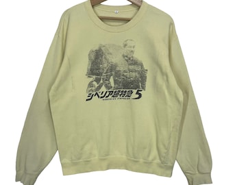 Wählen Sie!! Saberian Express 5 Crewneck Sweatshirt Saberian Express 5 Sweater Saberian Express 5 Big Logo Crewneck Sweatshirt Größe M