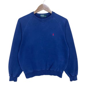 PICK!! Vintage 90s Polo Ralph Lauren Crewneck Sweatshirt Polo Ralph Lauren Sweater Polo Ralph Lauren Small Logo Crewneck Sweatshirt Size S