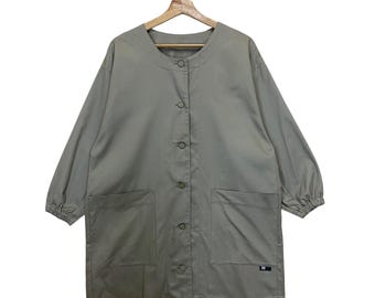 Vintage 90s Katharine Hamnett London Long Coat Jacket Katharine