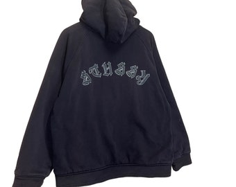 トップス archive stussy logo hoodie sunfade y2k L archive stussy logo hoodie sunfade y2k L