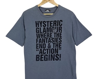 Pick!! Vintage 90s Hysteric Glamour Big Logo Shortsleeve Tee