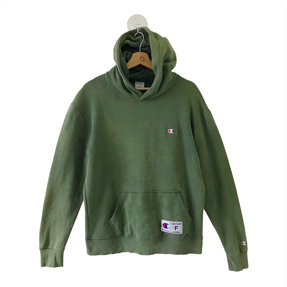 Olive green champion sweater sales