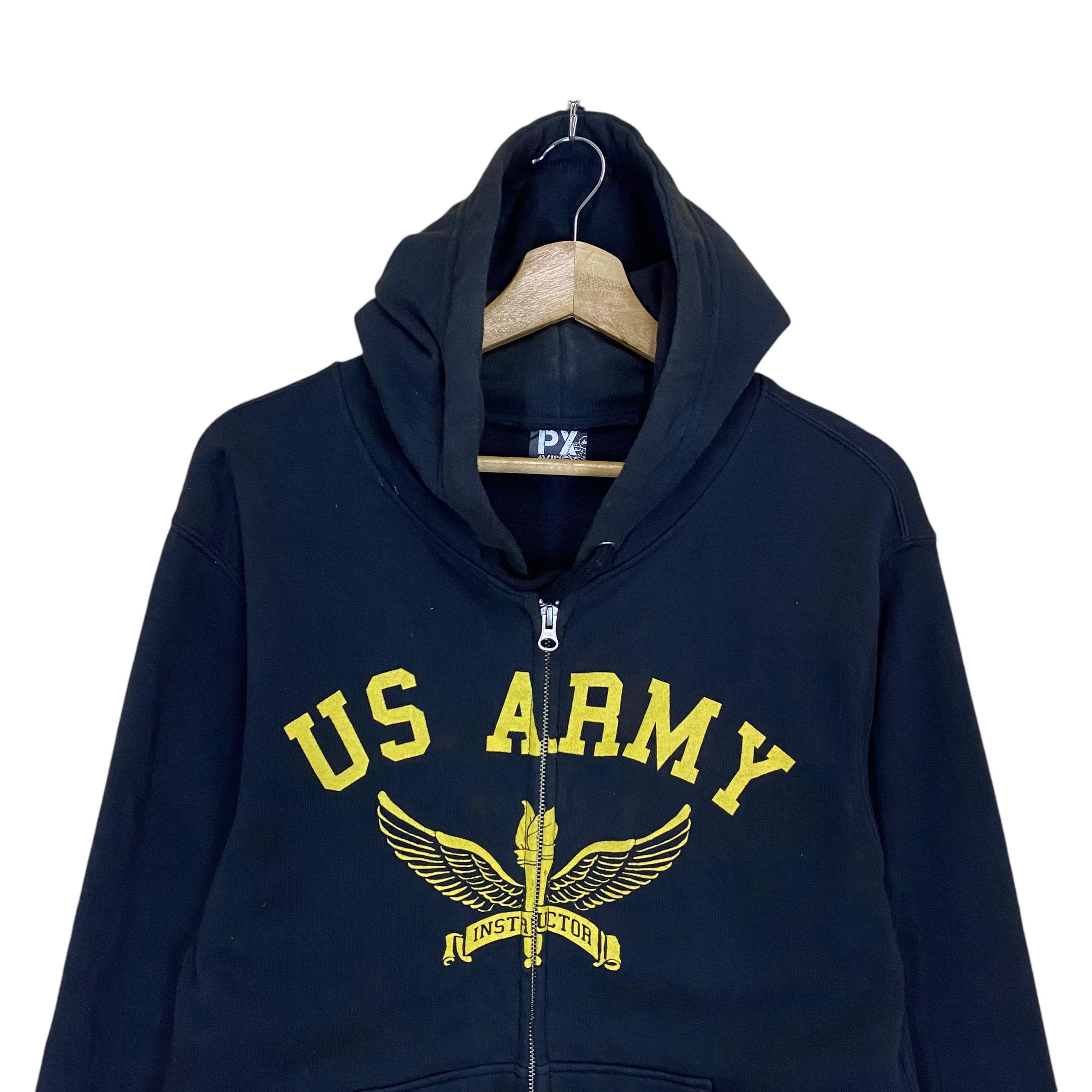 Pick!! Vintage Avirex Us Army Zipper Hoodies Avirex Usa Sweater