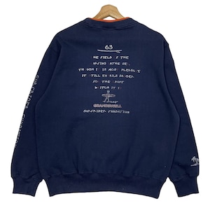 Pick!! Grandswell Surfrider Hawaii Crewneck Sweatshirt Grandswell Surfrider Hawaii Sweater Grandswell Surfrider Big Logo Sweatshirt Size M