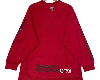 Pick!! Ab-tech Crewneck Sweatshirt Ab-tech Sweater Ab-tech