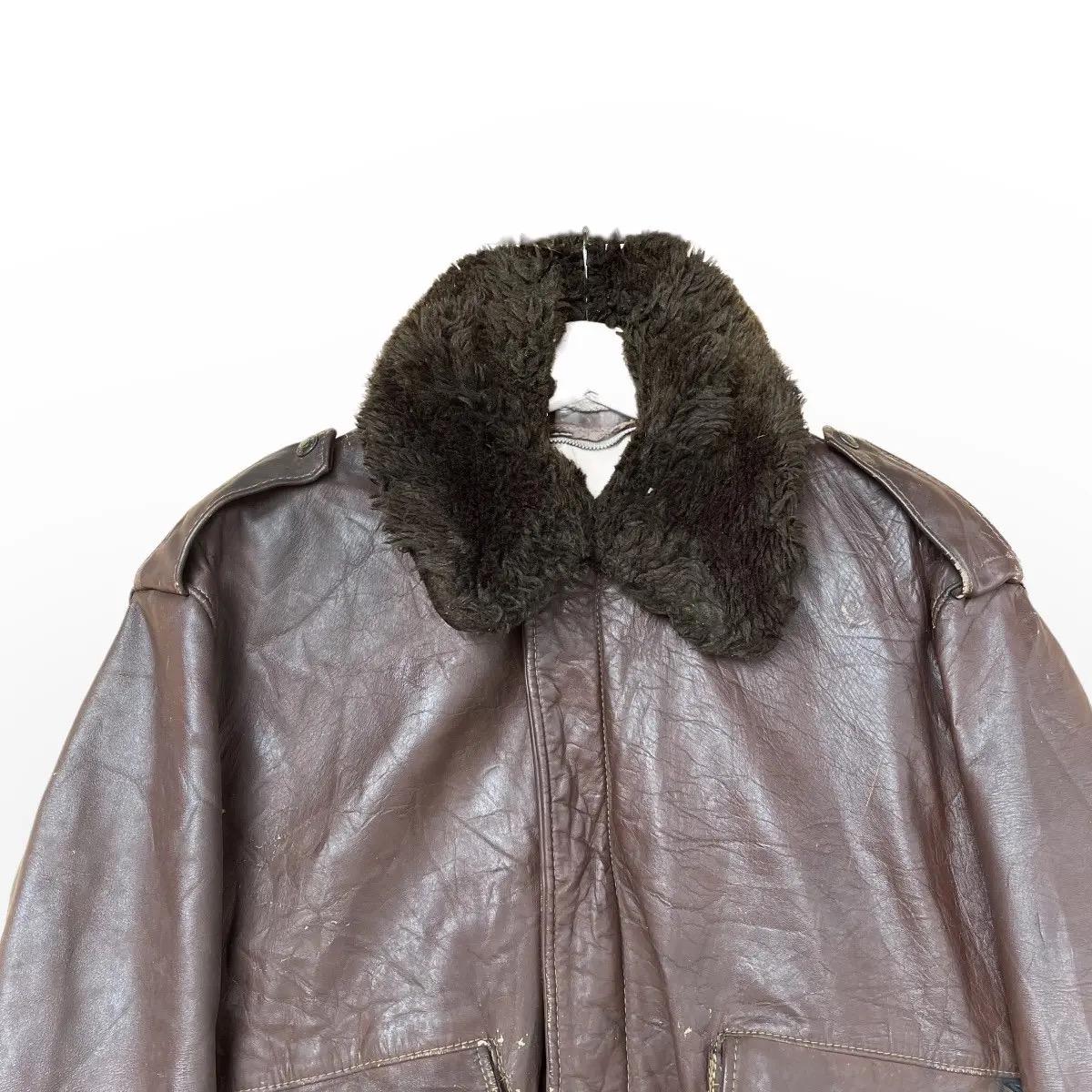 Pick!! Vintage 70s SCHOTT BROS Type A2 Leather Flight Jacket