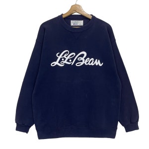 Pick!! Vintage 90s LL Bean By Russel Athletic Made In USA Big Logo Crewneck Sweatshirt Size M