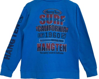 Vtg 90s M Hang Ten Pull Over Sweat Shirt Zipper - Etsy