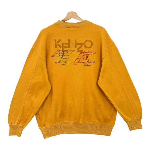 Kenzo sudadera yellow top