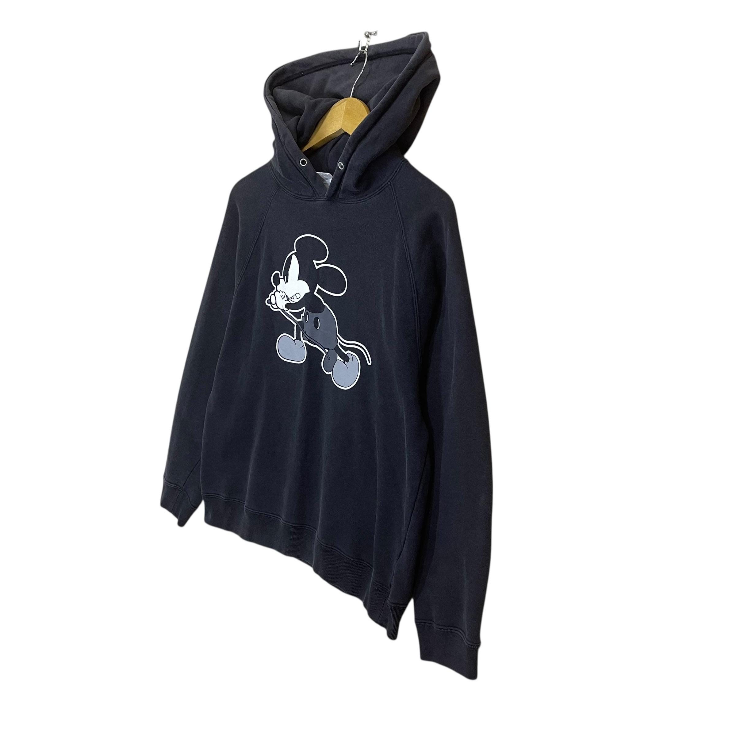 トップス NUMBER (N)INE Mickey print sweatshirt Vintage Number (n)ine Mickey Mouse Hoodie Sweatshirt Xlarge