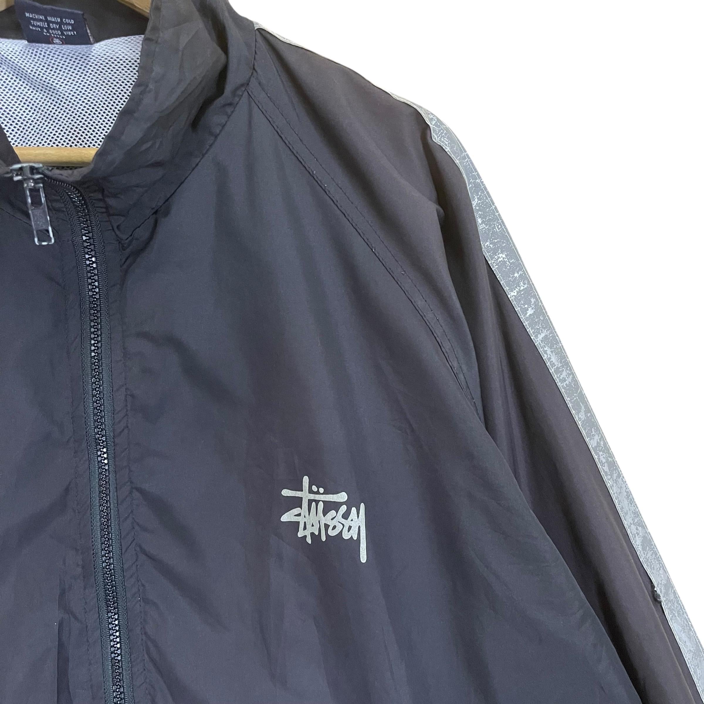 PICK!! Vintage 90s Stussy Small Logo Zipper Jacket Stussy