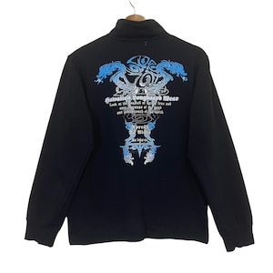 PICK!! Vintage Piko Surf Hawaiian Longboard Wear Zipper Sweater Piko Surf Sweater Piko Surf Big Logo Fullzip Sweater Size S