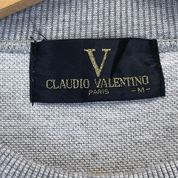 PICK!! Vintage 90’s Claudio Valentino Crewneck Sw… - image 8