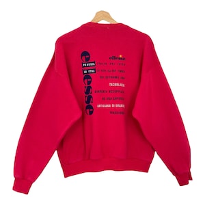 Pick!! Vintage 90’s Ellesse Crewneck Sweatshirt Ellesse Sweater Ellesse Big Logo Pullover Sweatshirt Size M
