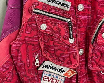 PICK!! Vintage 90s Rossignol Camo Ski Jacket Rossignol Jacket