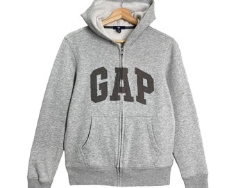 Pick!! Vintage GAP Embroidery Zipper Hoodie Gap Sweater Gap Zipper Hoodies Gap Embroided Big Logo Fullzip Hoodie size XS