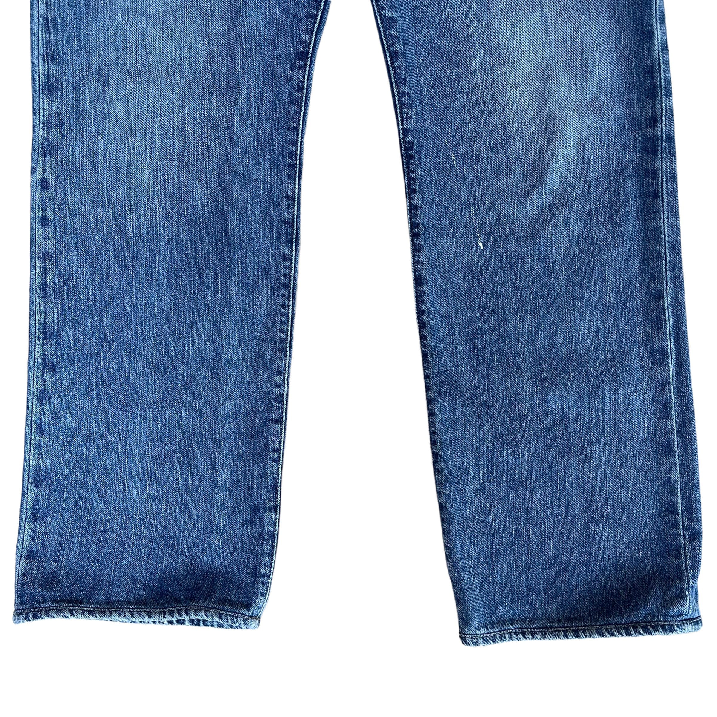 Pick!!vintage Ralph Lauren Faded Dirty Blue Jeans Polo Ralph 