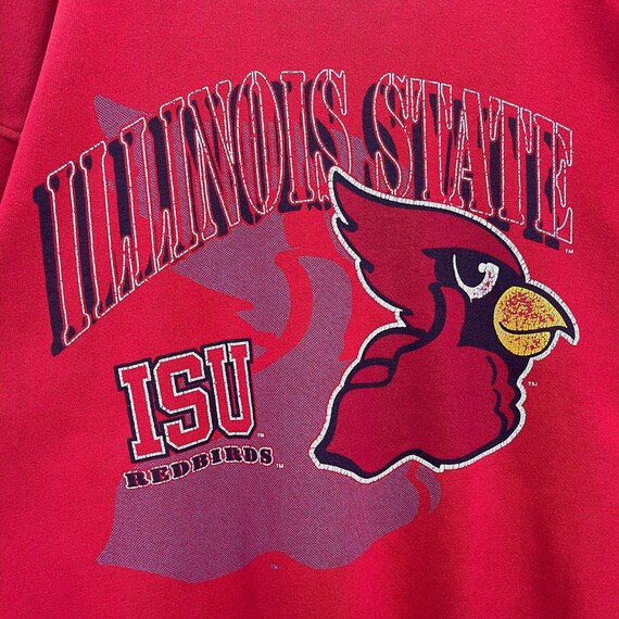 PICK! Vintage 90s Illinois States University Red … - image 5