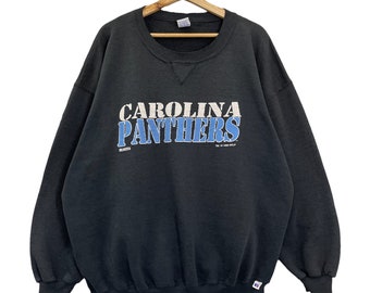 Pick!! Vintage 90s NFL Carolina Panther Crewneck Sweatshirt Nfl Carolina Panther Sweater Nfl Carolina Panther Big Logo Printed XL