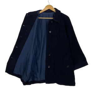 Pick!! Margaret Howell Petit Wool Belt Button Jacket Black Colour Fashion Designer Size M