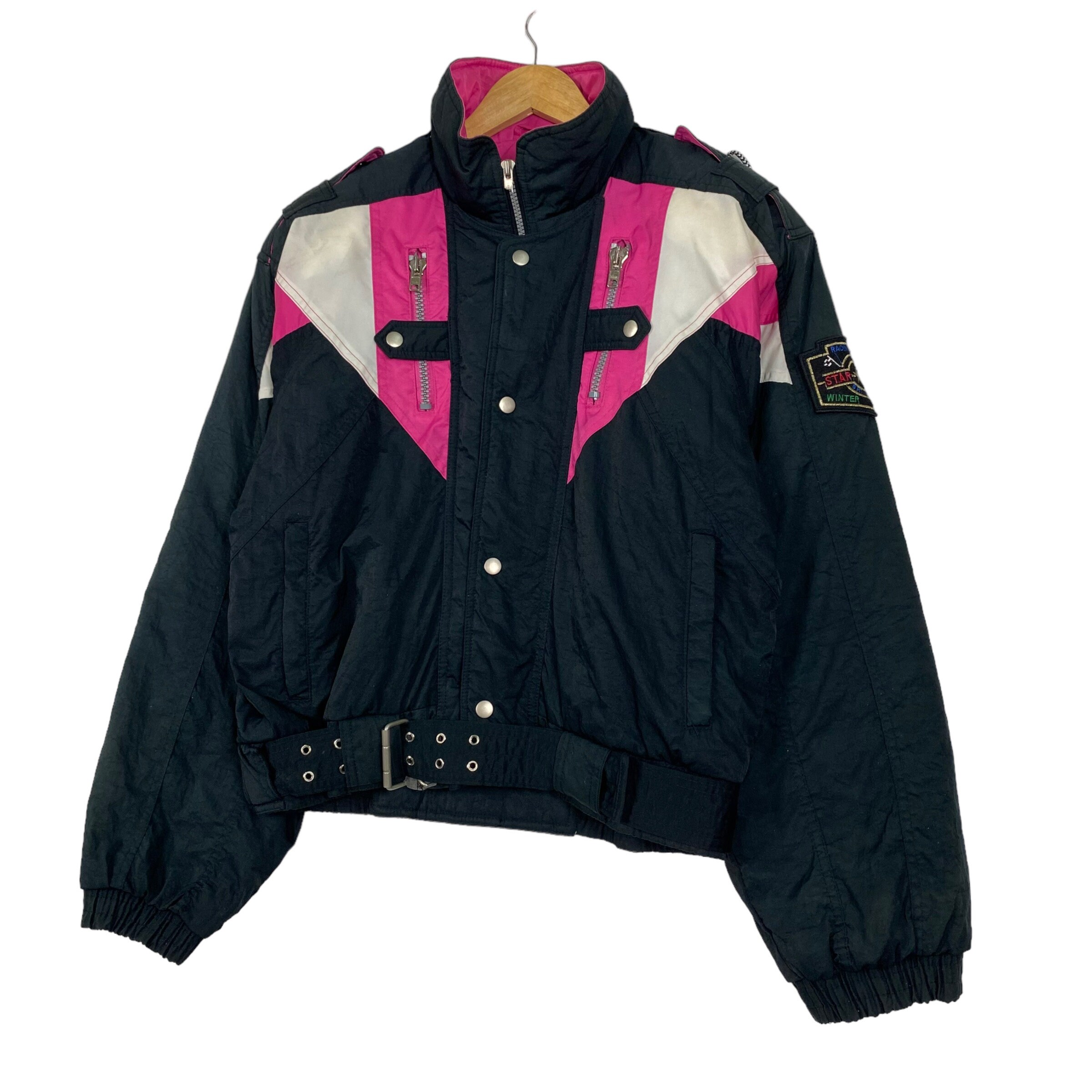 Pick!! Vintage 90's Star Points Multicolour Ski Jacket Star Pick!! Vintage 90's Star Points Multicolour Ski Jacket Star