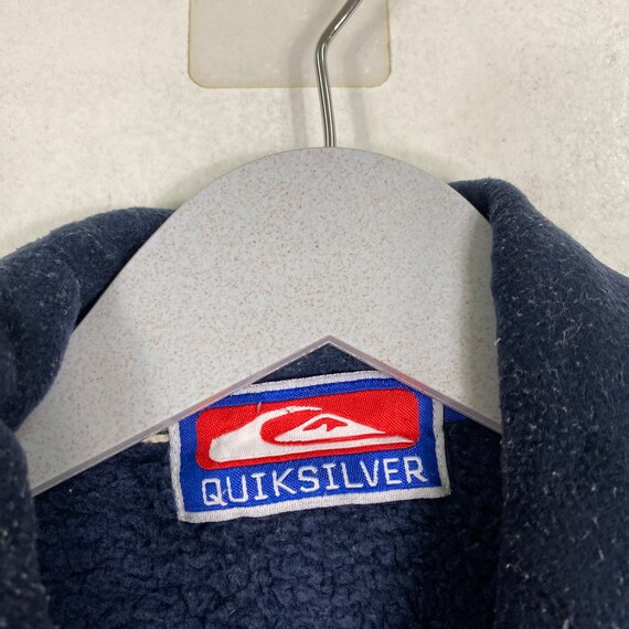 Pick!! Vintage 90s Quiksilver Zipper Fleece Quiks… - image 10