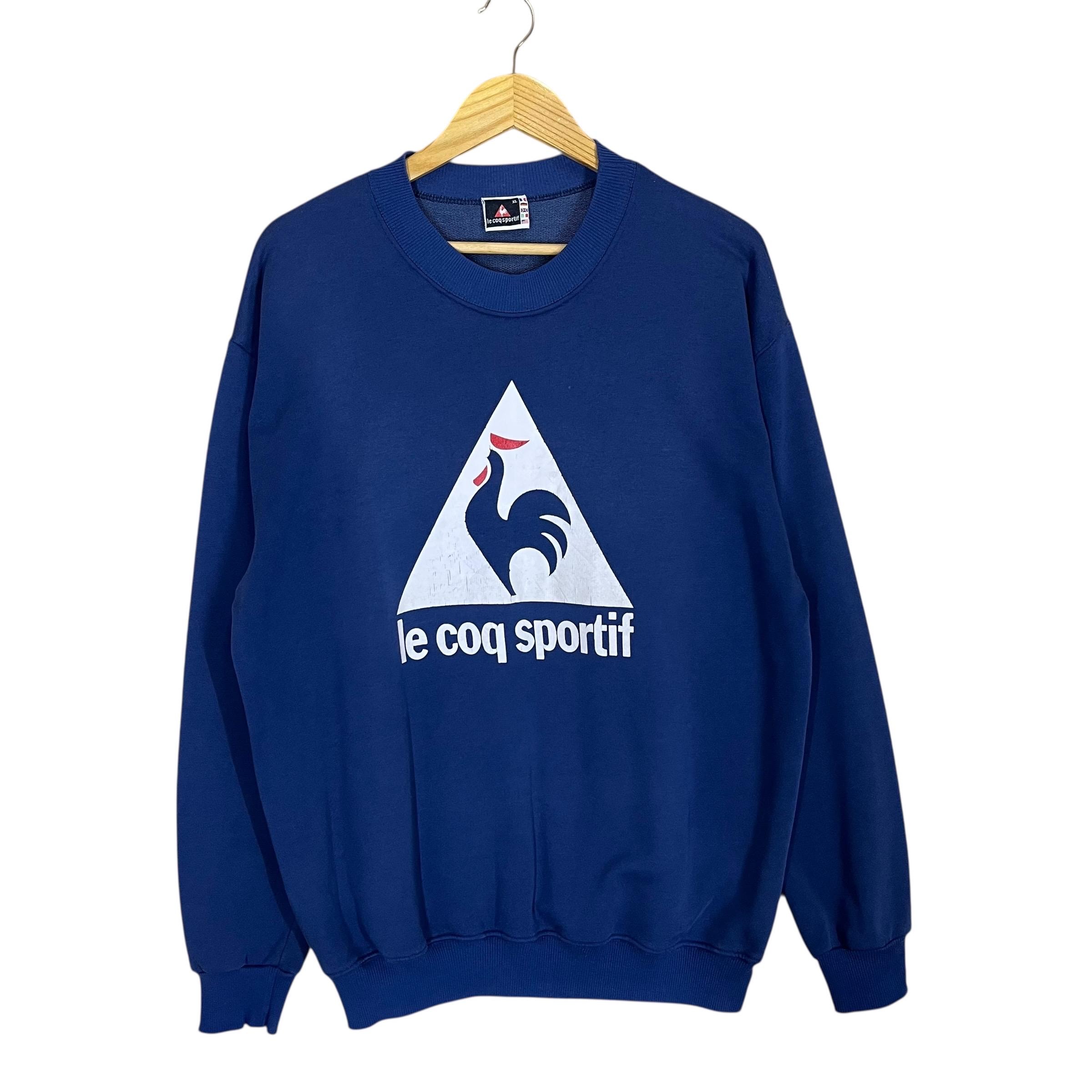 Maillot Le Coq Sportif Vintage Années 1990 – N°2 – Taille XL – État Moyen